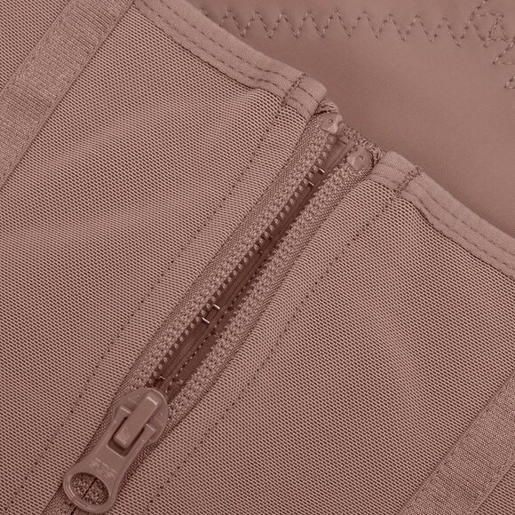 2 in 1 Adjust Hooks Abdomen Trimmer Control Shapewear Bodysuit High Compression - Picture 5 of 9